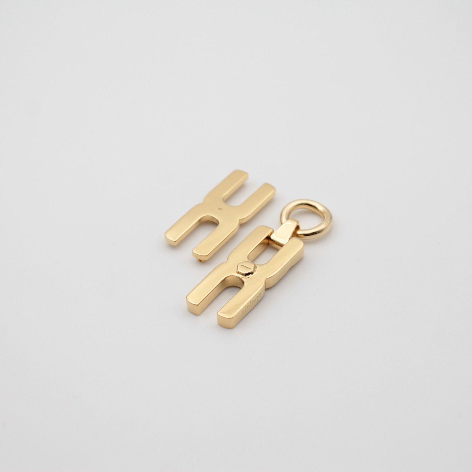 Pendentif mémoriel or vermeil
