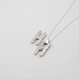 collier personnalisé argent pour femme