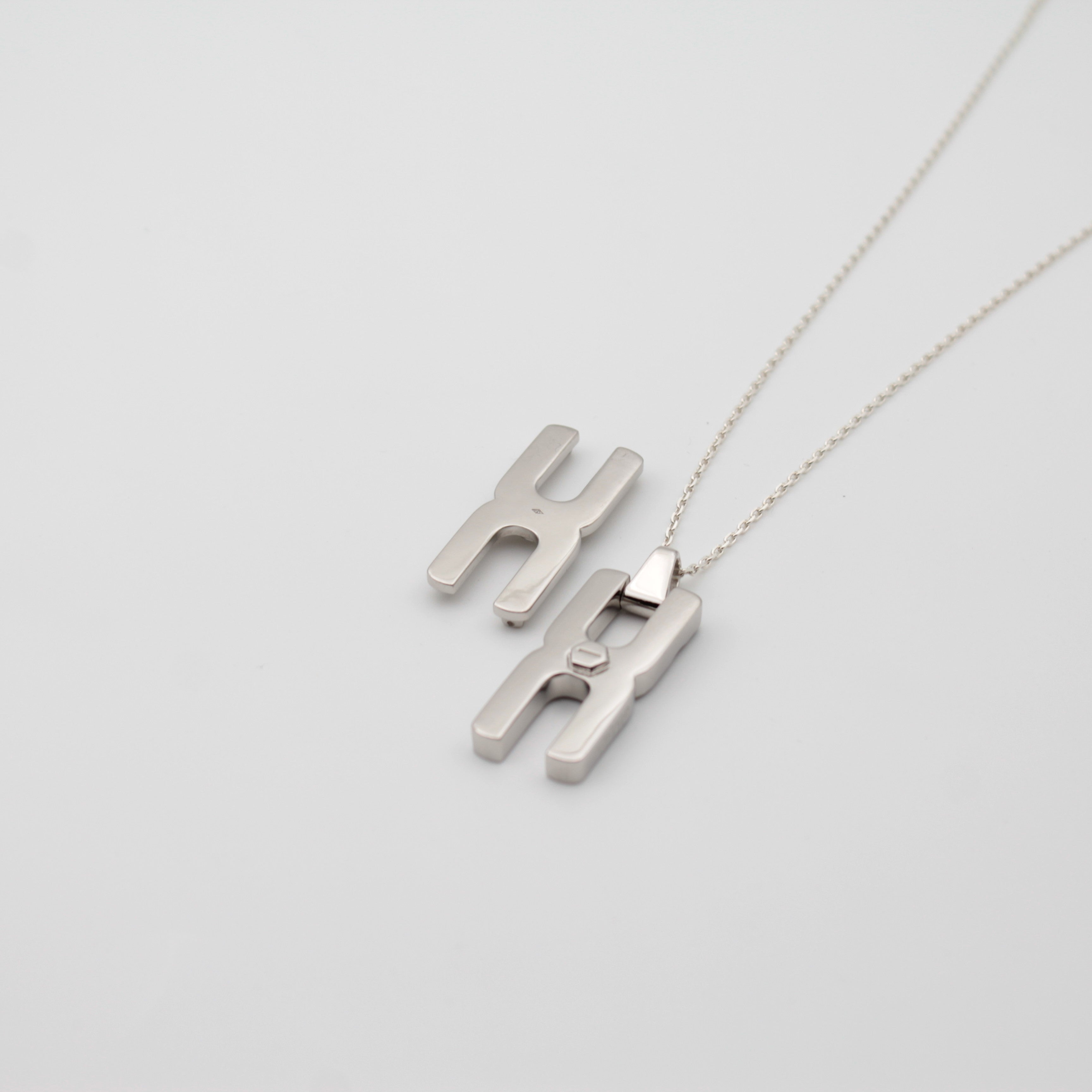 collier personnalisé argent pour femme