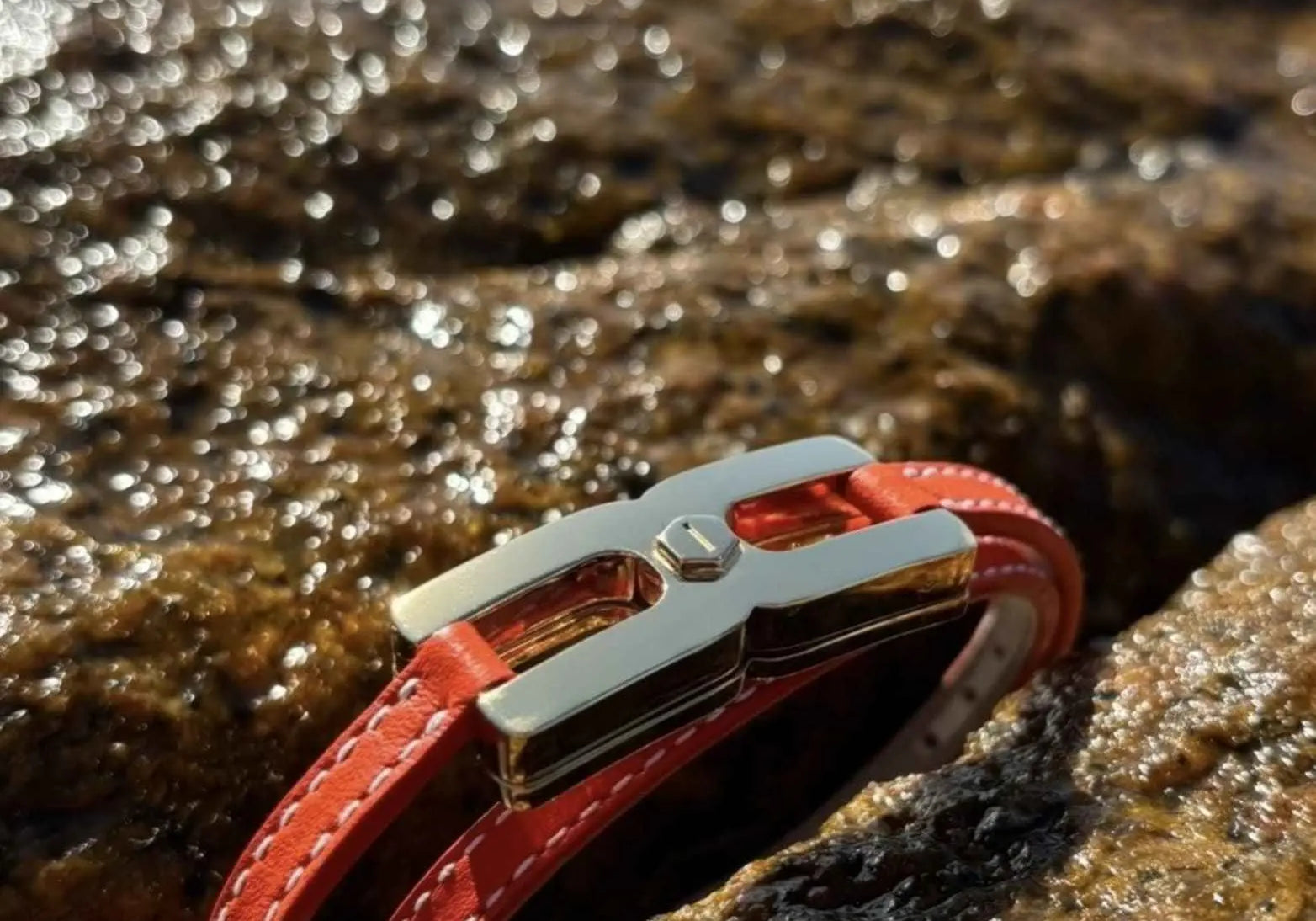 Bracelet Alhiage en argent rhodié personnalisé, bijou commémoratif de naissance entretenu et nettoyé pour conserver son éclat d'origine