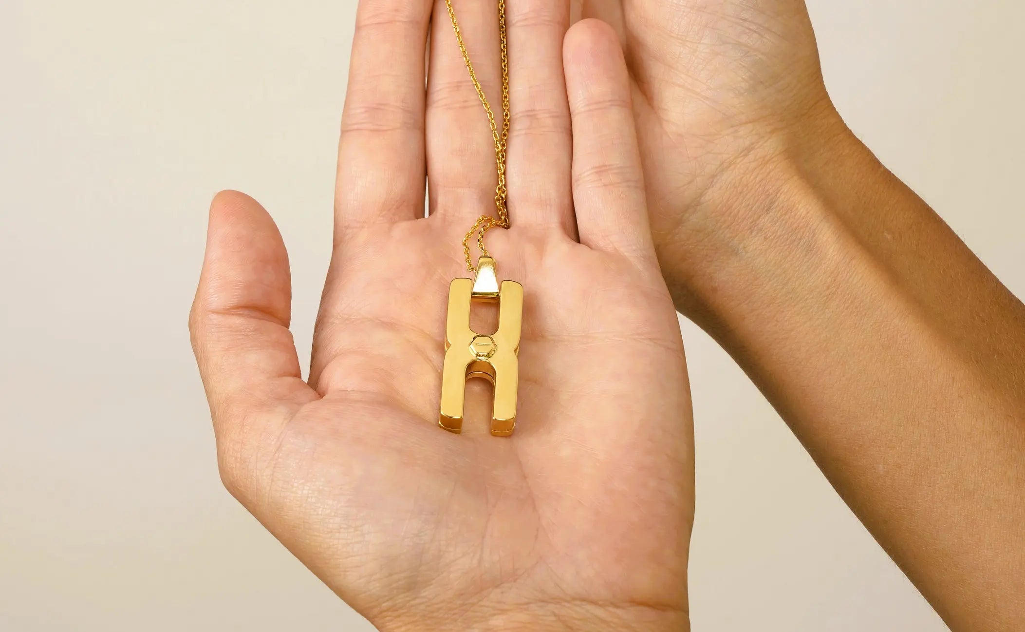 Pendentif Or vermeil personnalisé - Bijoux fabriqués en France