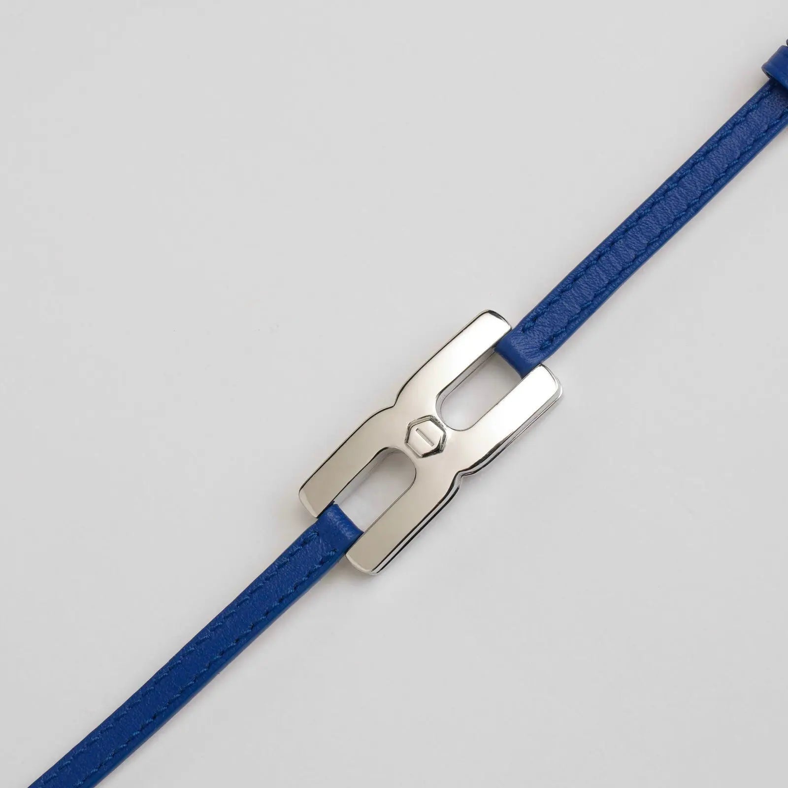 "Bracelet argent rhodié femme - Helys K personnalisable - artisanat français Alhiage