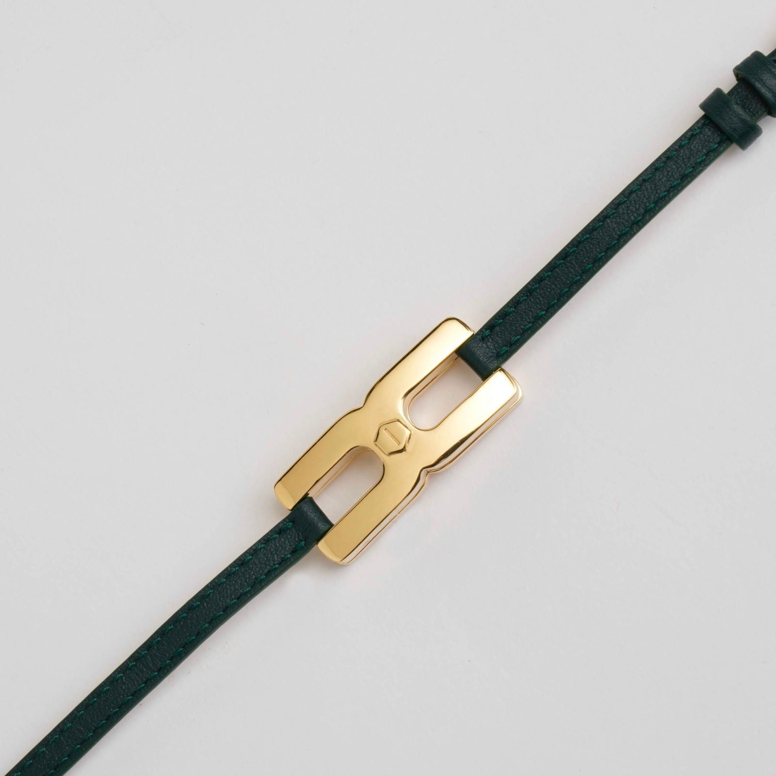 Bracelet Helys V en or vermeil 18 carats - bijou mémoriel personnalisé avec compartiment 