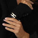 Bracelet Helys noir - alhiage