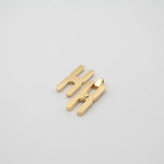 Pendentif Hera V or vermeil - détail du design minimaliste et élégant