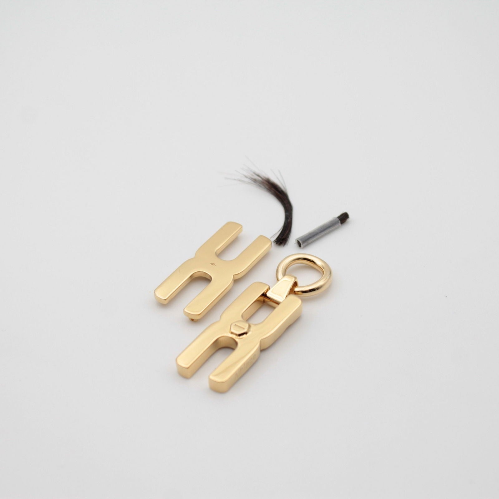Pendentif Hera anneau - Or vermeil - alhiage
