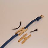 Helys blue gold bracelet