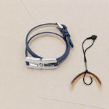 Bracelet argent rhodié femme - Helys K personnalisable - fabrication française Alhiage