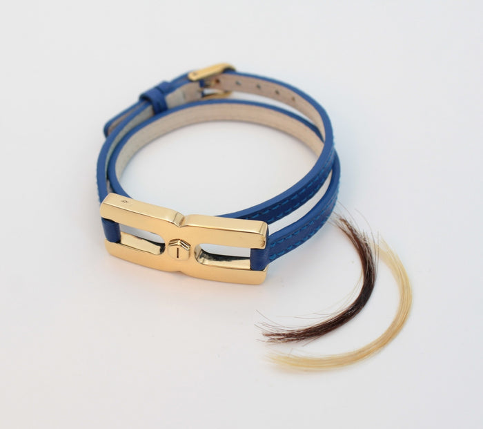 gros plan de bracelet or vermeil - fabrication artisanale Alhiage