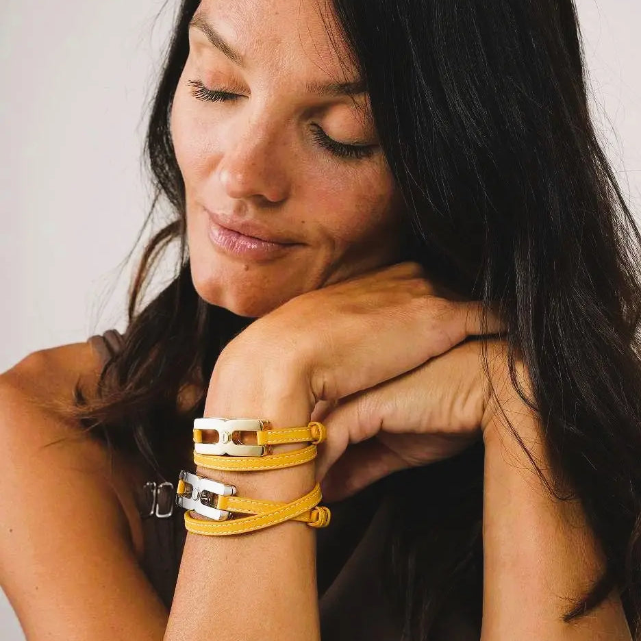 bracelet or vermeil personnalisé alhiage fabriqué en France - fabrication artisanale française