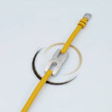 Détail bracelet argent rhodié - Helys R artisanal haut de gamme française 