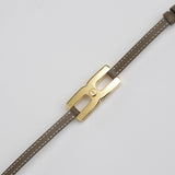 Helys taupe bracelet