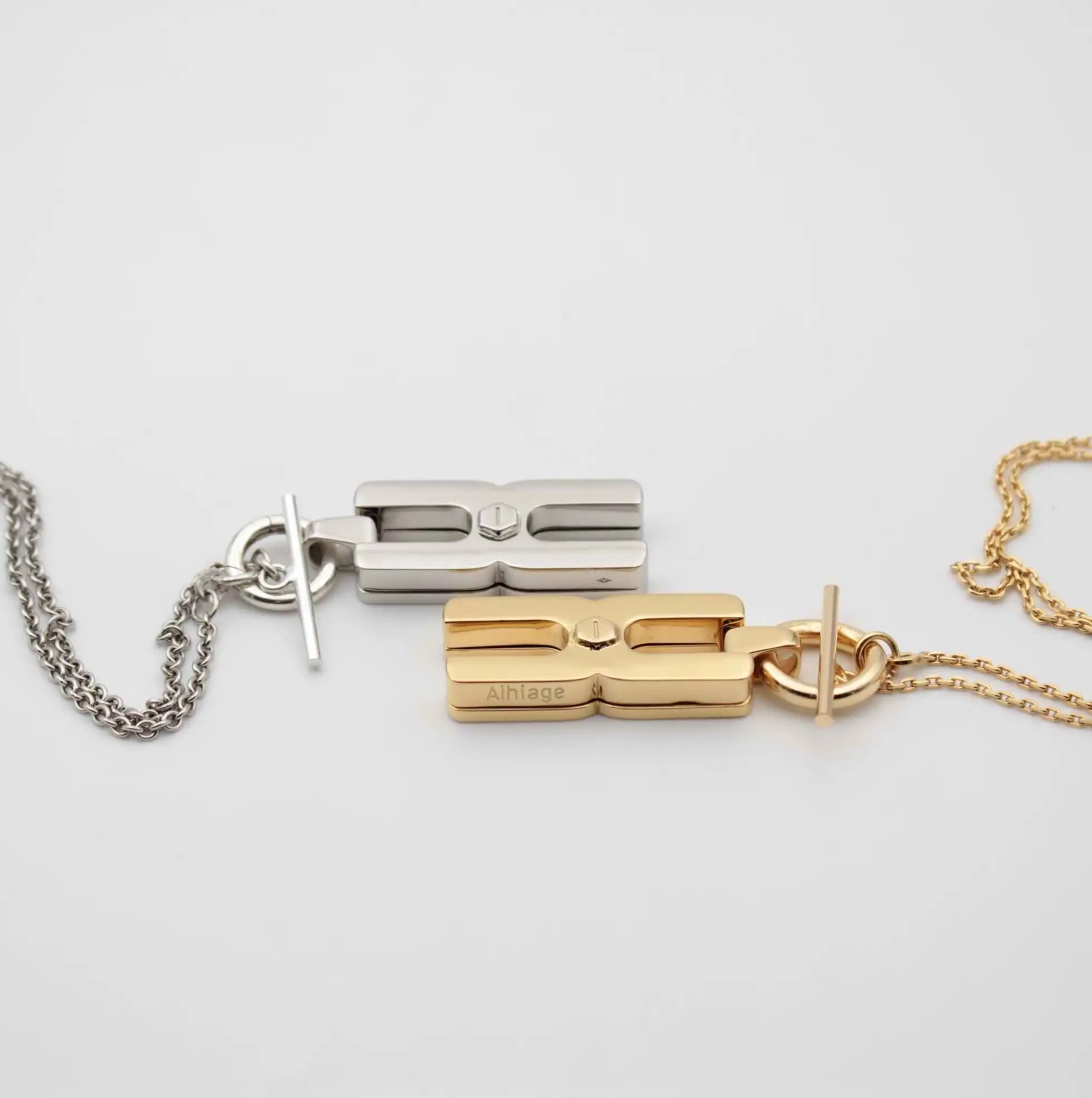 Collier mémoriel Or vermeil 18 carats-Fabrication française- Alhiage