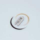 Pendentif argent rhodié femme - collier Hera R personnalisable artisan français Alhiage